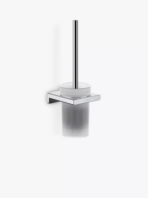 Hansgrohe AddStoris Toilet Brush & Wall-Mounted Holder - image 1