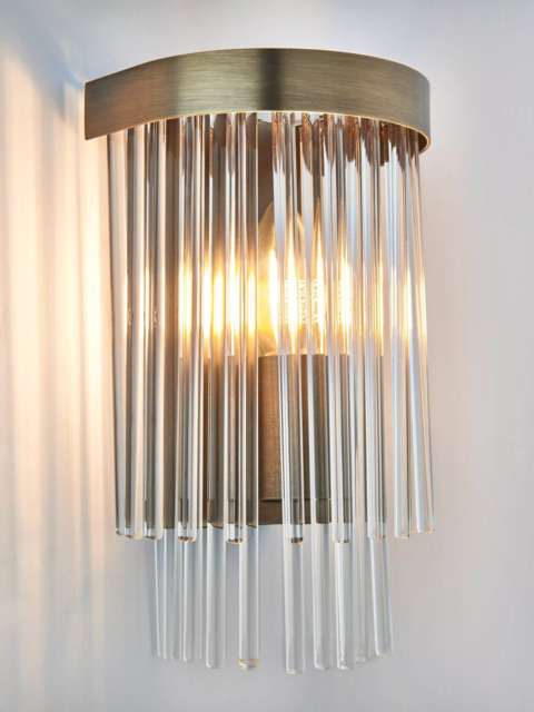 John Lewis Lexton Glass Rod Wall Light - image 1
