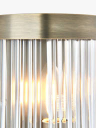 John Lewis Lexton Glass Rod Wall Light - thumbnail 3