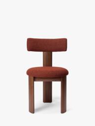 The Conran Shop Pip Dining Chair, Set of 2, Walnut/Red - thumbnail 5