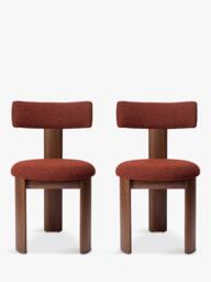 The Conran Shop Pip Dining Chair, Walnut Red