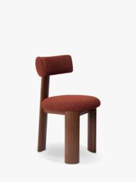 The Conran Shop Pip Dining Chair, Set of 2, Walnut/Red - thumbnail 6