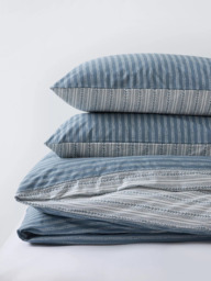 John Lewis Isla Pure Cotton Percale Reversible Duvet Cover Set - thumbnail 5