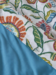 John Lewis Pomegranate Trail Pure Cotton Sateen Duvet Cover Set, 200 Thread Count - thumbnail 5