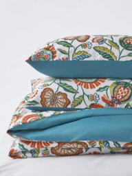 John Lewis Pomegranate Trail Pure Cotton Sateen Duvet Cover Set, 200 Thread Count - thumbnail 6