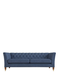Laura Ashley Chatsworth Grand 4 Seater Sofa, Teak Leg