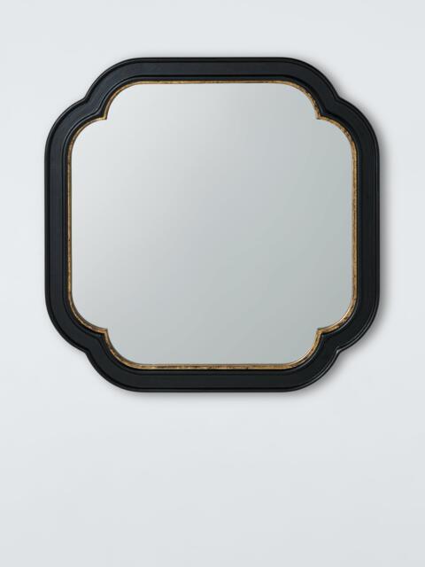 John Lewis Heritage Wood Frame Wall Mirror, Black - image 1