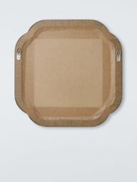 John Lewis Heritage Wood Frame Wall Mirror, Black - thumbnail 4