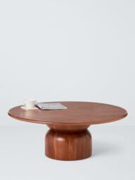 John Lewis Adina Coffee Table, Walnut - thumbnail 3