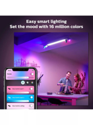 Philips Hue White & Colour Ambiance Smart Centris Smart 4 Light LED Ceiling Spotlight, White - thumbnail 2