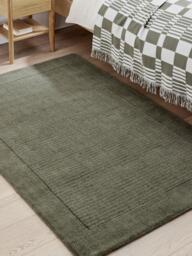 John Lewis Border Wool Hand Loomed Rug - thumbnail 2