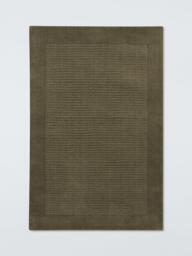 John Lewis Border Wool Hand Loomed Rug - thumbnail 1