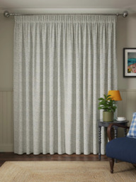 John Lewis Amara Print Pair Blackout/Thermal Lined Pencil Pleat Curtains - thumbnail 5