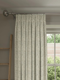 John Lewis Amara Print Pair Blackout/Thermal Lined Pencil Pleat Curtains - thumbnail 1
