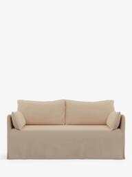 The Conran Shop Nicholson Loose Cover 2 Seater Sofa, Flax Linen - thumbnail 1