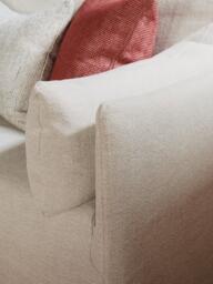 The Conran Shop Nicholson Loose Cover 2 Seater Sofa, Flax Linen - thumbnail 4
