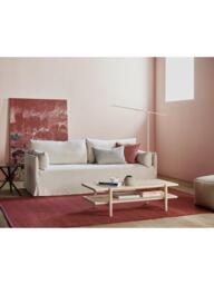 The Conran Shop Nicholson Loose Cover 2 Seater Sofa, Flax Linen - thumbnail 2
