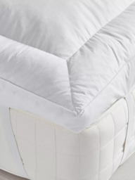 Bedfolk The Down Alternative Mattress Topper, White - thumbnail 4