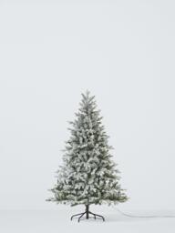 John Lewis Pre-lit Woodland Pine Christmas Tree, Snowy - thumbnail 3