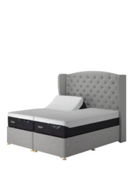 TEMPUR® Suffolk Adjustable Disc Continental 4 Drawer Divan Base, Super King Size - thumbnail 1