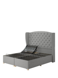 TEMPUR® Suffolk Adjustable Disc Continental 4 Drawer Divan Base, Super King Size - thumbnail 3