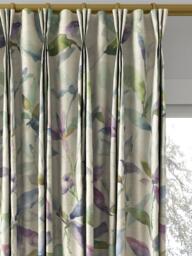 Voyage Naura Made to Measure Curtains or Roman Blind, Lemon Natural - thumbnail 6