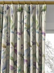 Voyage Naura Made to Measure Curtains or Roman Blind, Lemon Natural - thumbnail 2