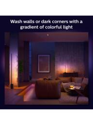 Philips Hue Signe Gradient Floor Lamp, 2550 Lumens, Pack of 2, Black - thumbnail 3