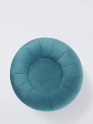 John Lewis Moroccan Velvet Bean Bag Pouffe - thumbnail 2