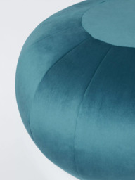 John Lewis Moroccan Velvet Bean Bag Pouffe - thumbnail 3