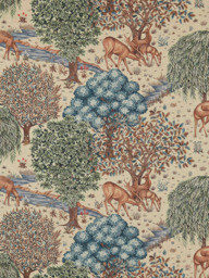 Morris & Co. The Brook Tapestry Made to Measure Curtains or Roman Blind, Tapestry Linen - thumbnail 1