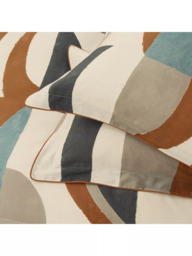 Harlequin Torillo Bedding Set, Black Earth/Cornflower/Walnut - thumbnail 5