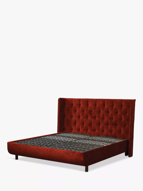 TEMPUR® Arc™ Static Disc Luxury Upholstered Bed Frame, King Size - image 1