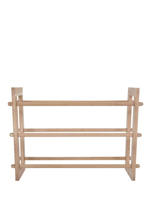 Garden Trading Hambledon Oak Wood Shoe Rack, Natural - image 1