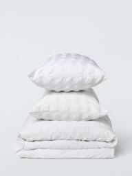 John Lewis Chunky Seersucker Duvet Cover Set - thumbnail 5