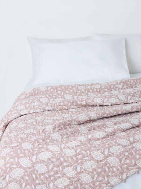 John Lewis Halley Quilt, Pink - image 1