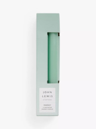 John Lewis Sentiments Energy Unscented Dinner Candles, Pack of 4 - thumbnail 1