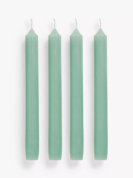 John Lewis Sentiments Energy Unscented Dinner Candles, Pack of 4 - thumbnail 2