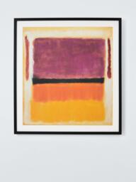 John Lewis Mark Rothko 'Untitled (Violet, Black, Orange, Yellow on White and Red)' Framed Print & Mount, 85 x 78.6cm - thumbnail 1