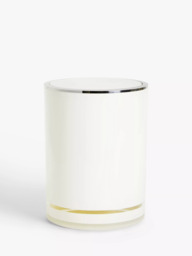 John Lewis Block Stripe Bathroom Bin - thumbnail 1