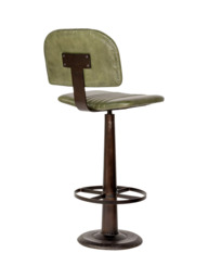 nkuku Narwana Bar Chair, Green - thumbnail 3