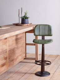 nkuku Narwana Bar Chair, Green - thumbnail 4