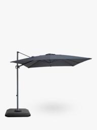 John Lewis Freestanding Adjustable Parasol & Base, 2.5m