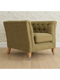 Laura Ashley Chatsworth Armchair, Oak Leg