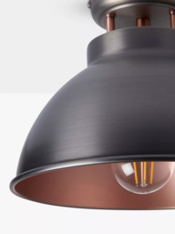 John Lewis Baldwin Semi Flush Ceiling Light - thumbnail 6