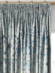 Harlequin Aconite Made to Measure Curtains or Roman Blind, Frost/Sky - thumbnail 2