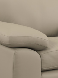 John Lewis Camden Leather Armchair, Dark Leg - thumbnail 6