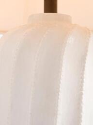 Pottery Barn Ollie Twist Ceramic Table Lamp, White - thumbnail 3