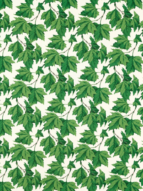 Harlequin x Sophie Robinson Dappled Leaf Made to Measure Curtains or Roman Blind, Emerald - image 1