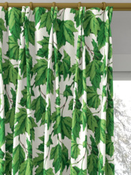 Harlequin x Sophie Robinson Dappled Leaf Made to Measure Curtains or Roman Blind, Emerald - thumbnail 4